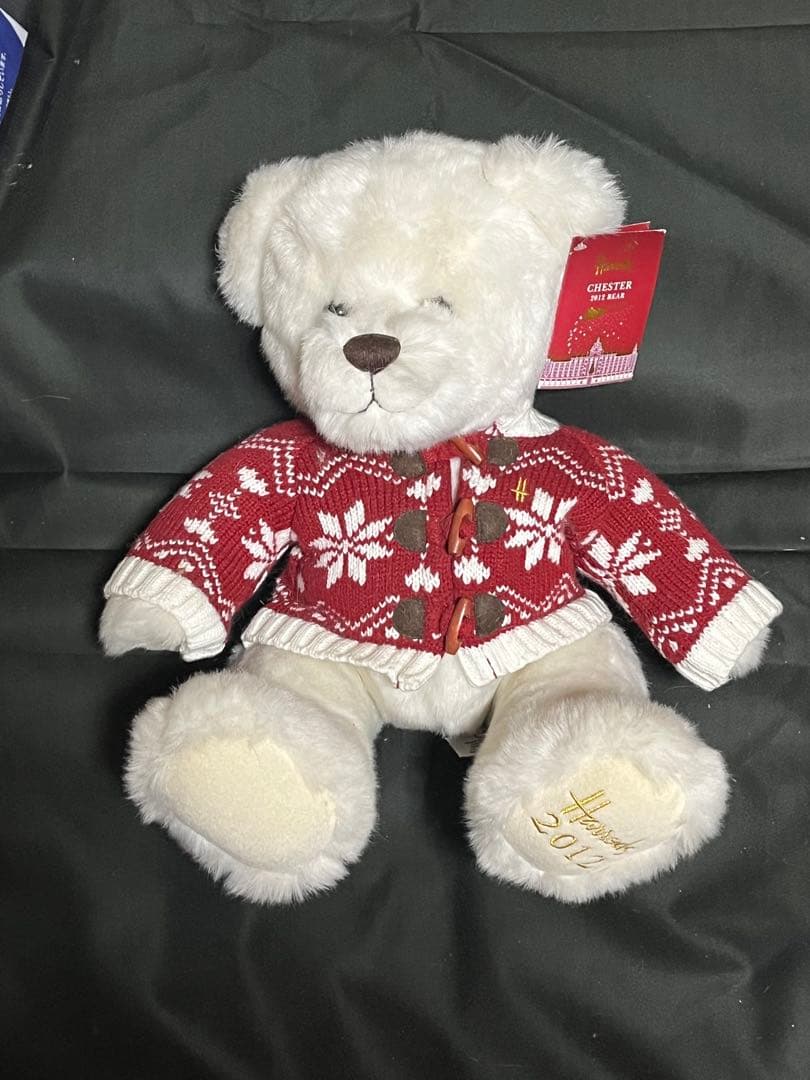 ハロッズテディベア4体の出品