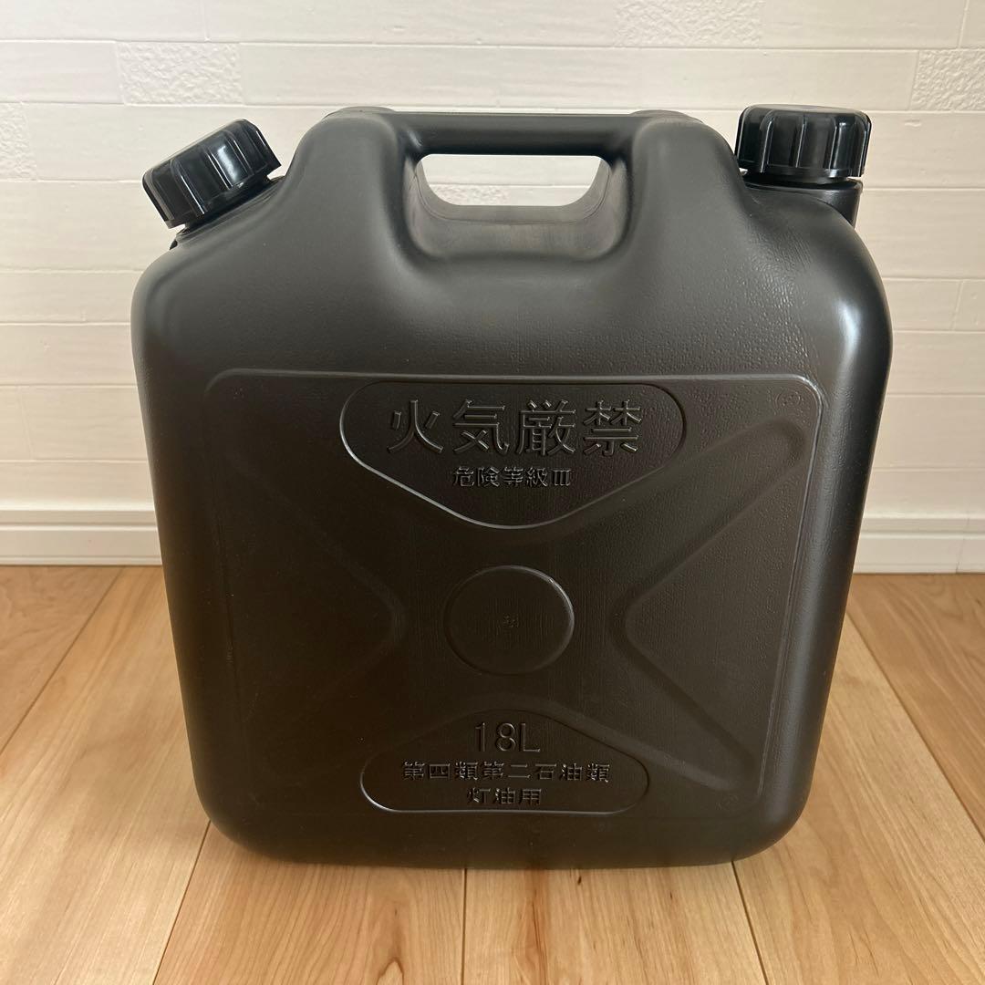 灯油タンクTheGenieTank(ジィニータンク)18L×アラジンポンプセット