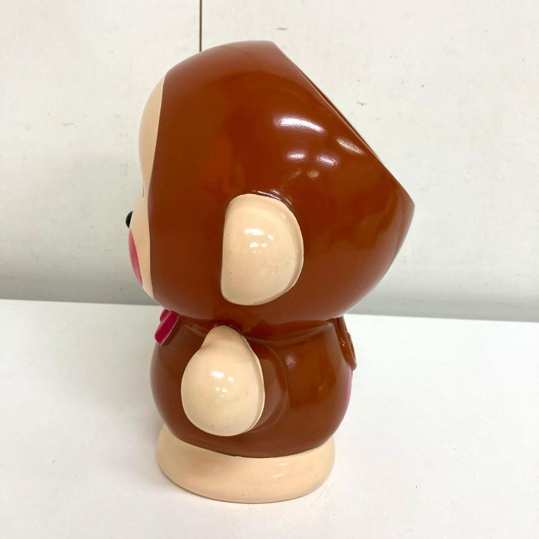 B385-21 Sanrio サンリオ　おさるのもんきち　ゴミ箱