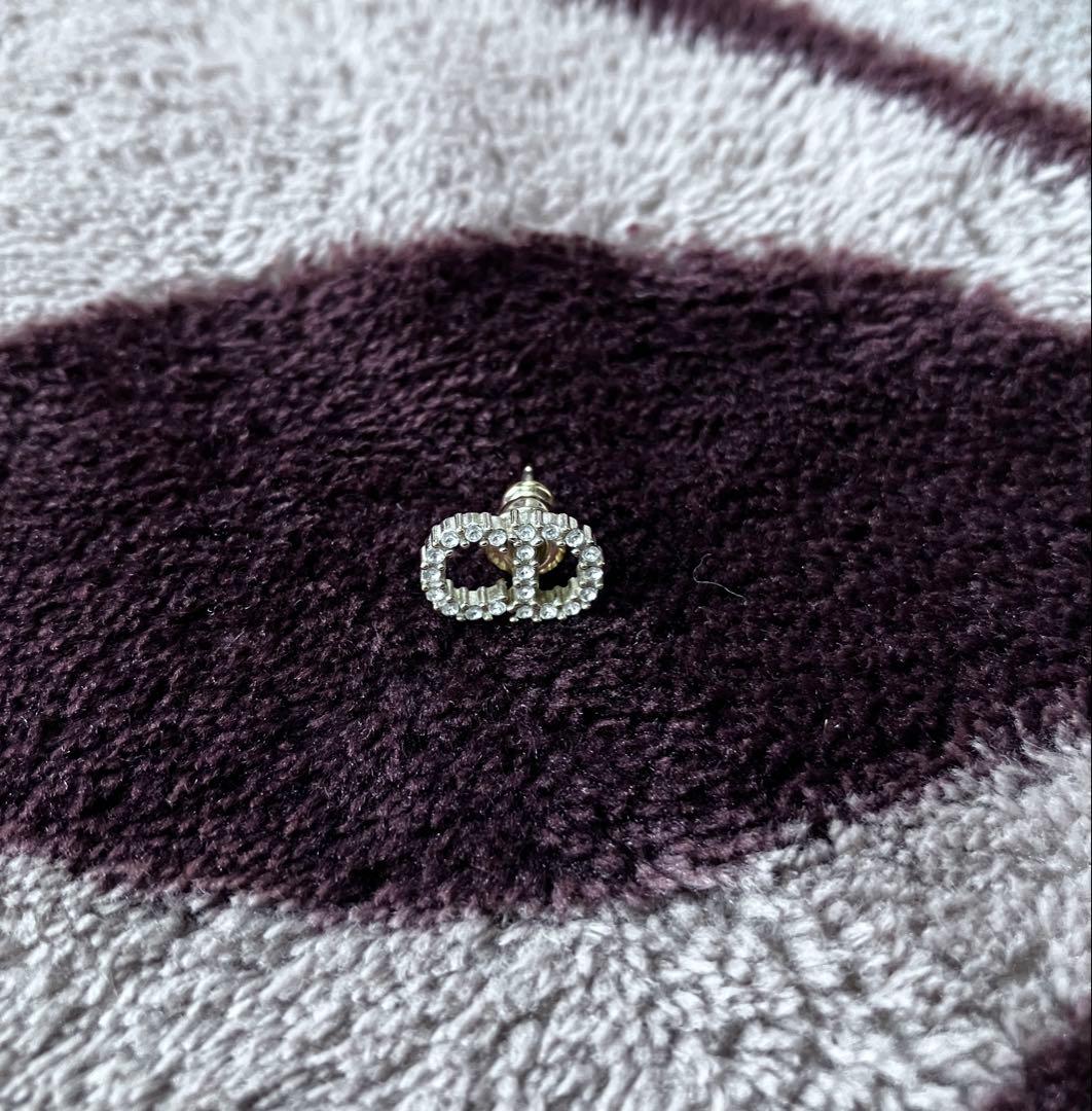 DIOR ピアス　片耳　ゴールド