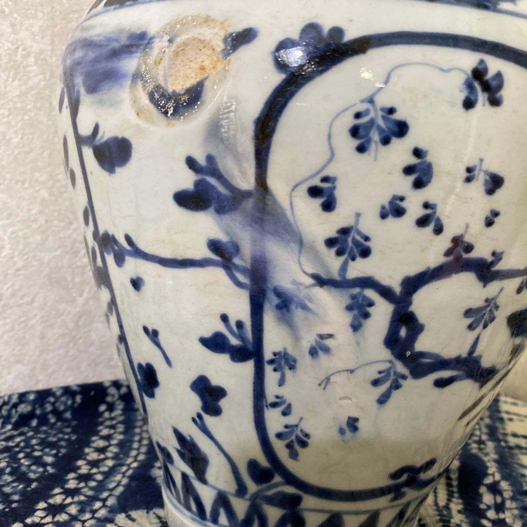 初期伊万里　古伊万里　染付壺