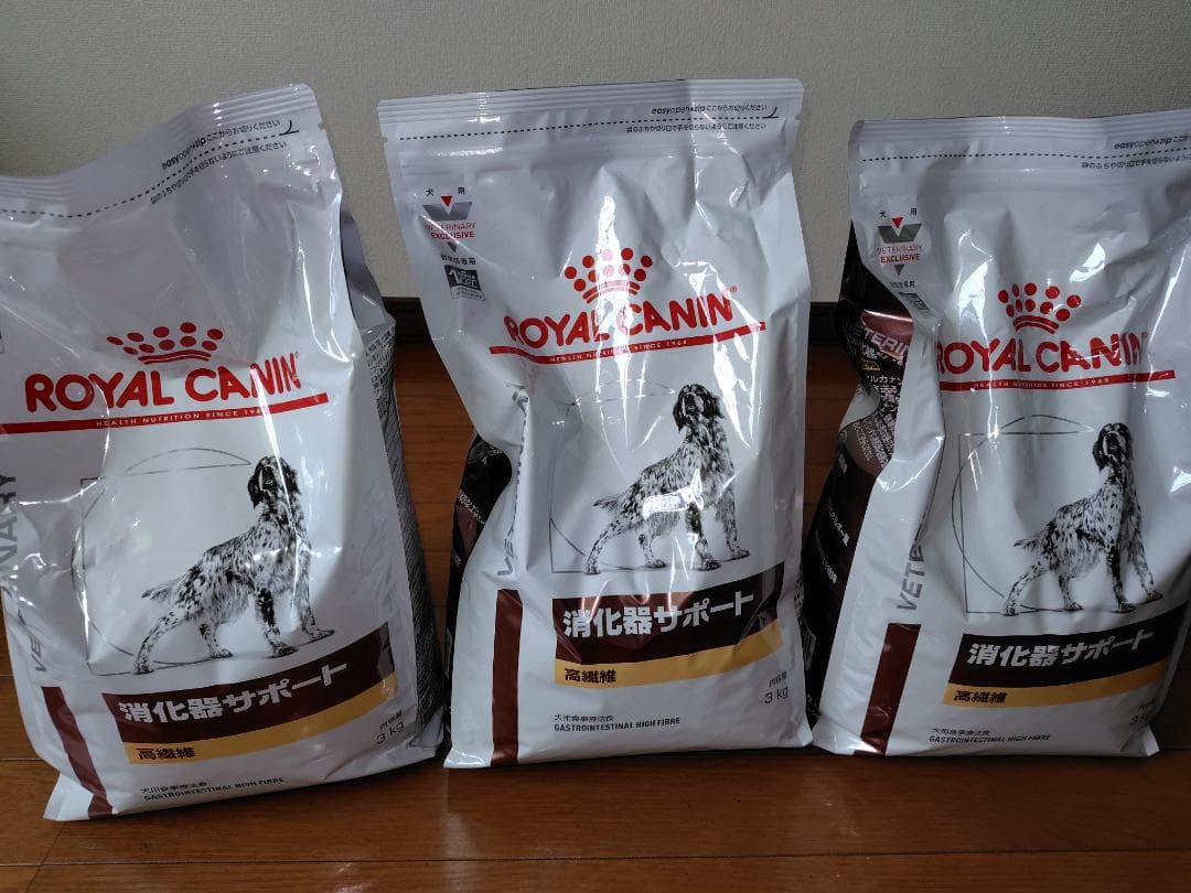  CANIN 療法食サポート高繊維 3袋セット