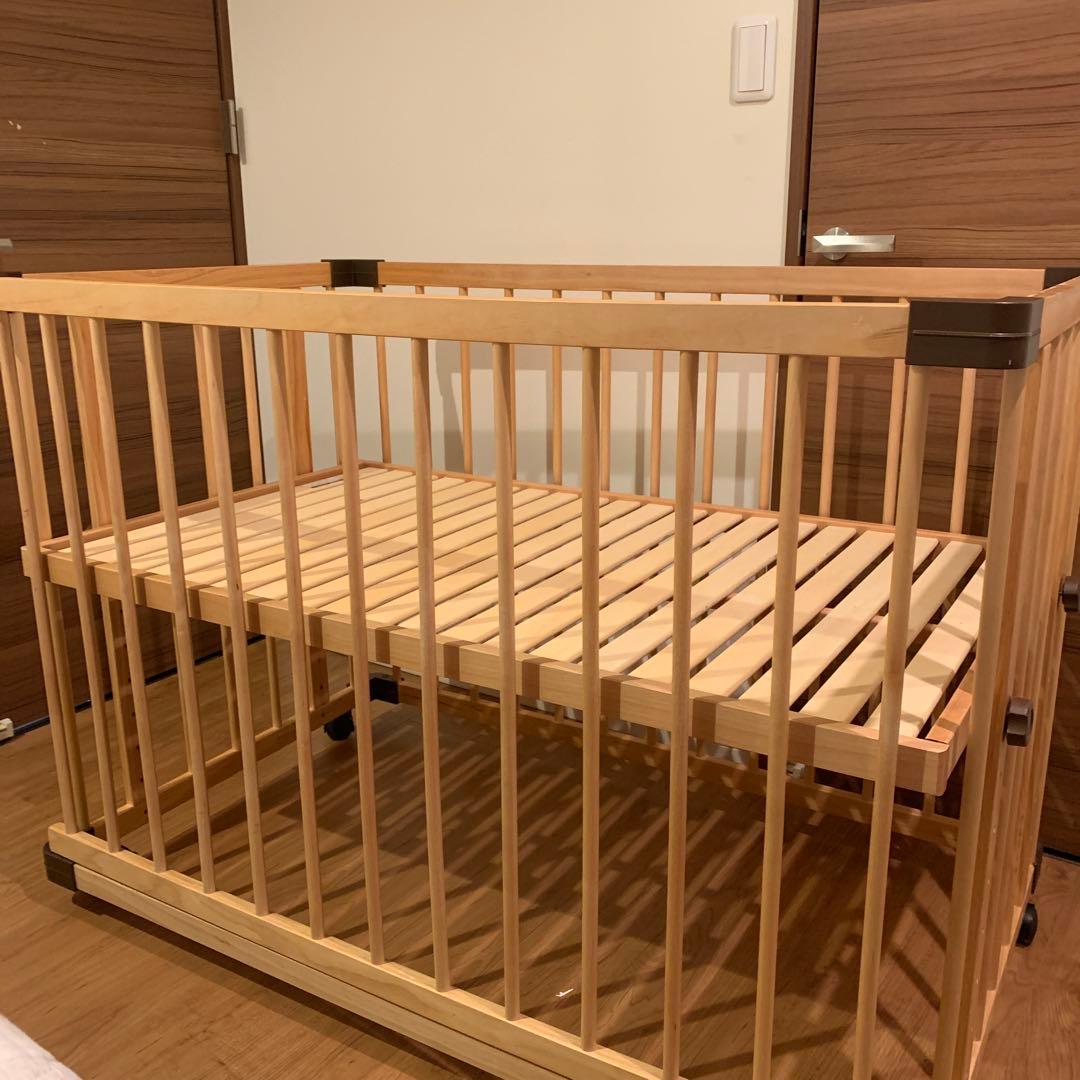 farska ベッドサイドベッド ベビーベッド　ガメキチ様直接引取専用