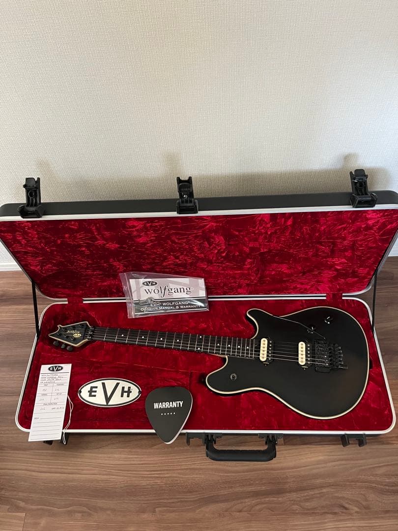 EVHウルフギャングステルスブラックUSA