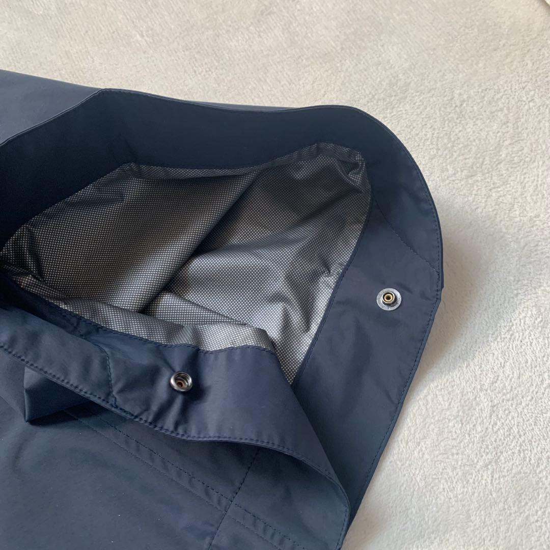 めんめん　定価2.5万　AIGLE エーグル　ポンチョ　ネイビー