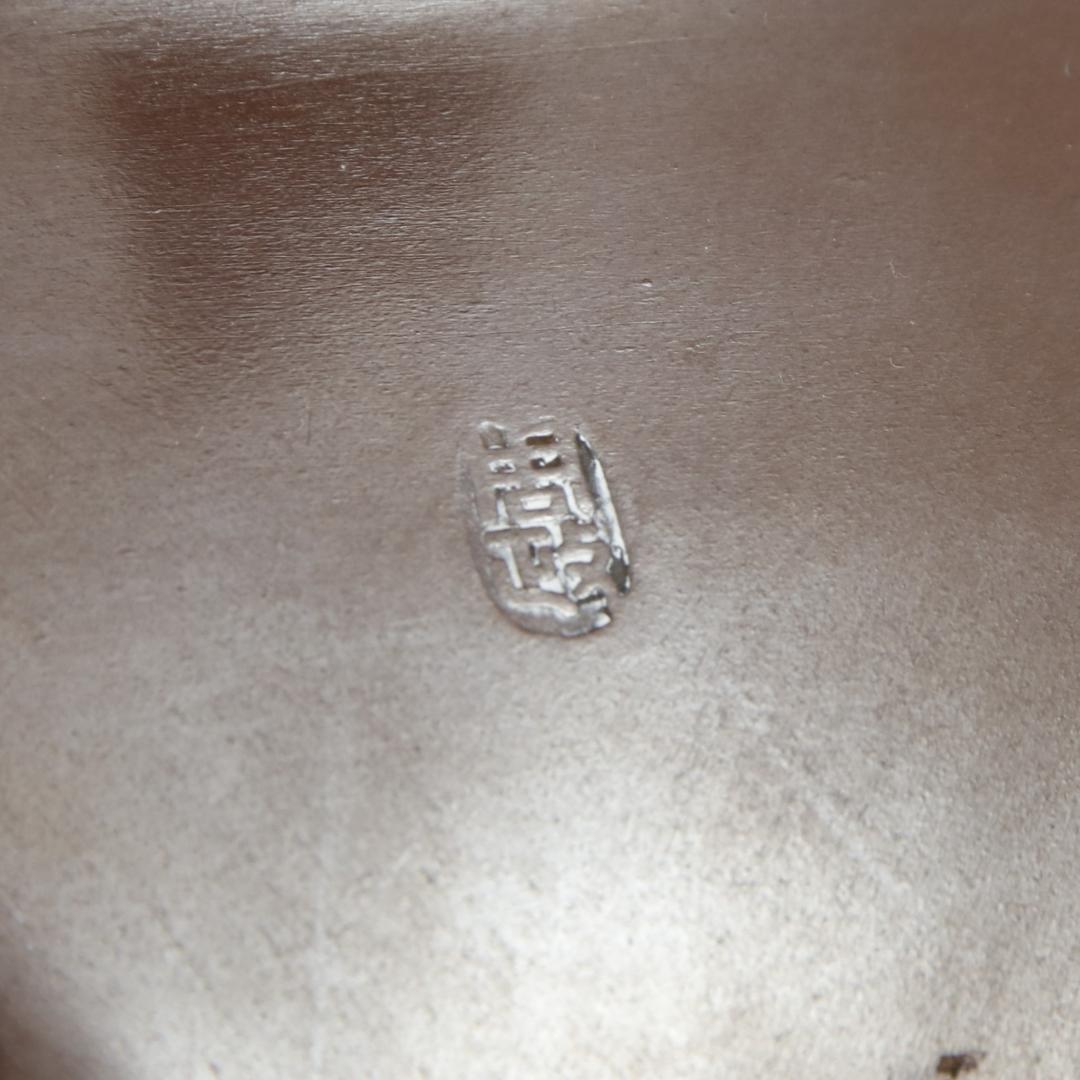 Bg1637 高岡銅器 長足菖蒲獅子蓋 香炉 伝統美術工芸品 骨董品 銅製