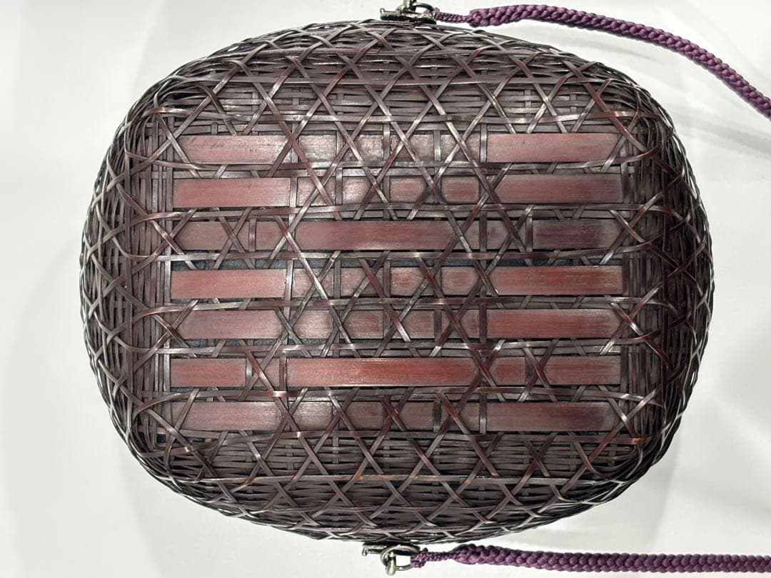 茶道具 吉川日月 御所篭 野点籠 茶籠一式セット 紙箱