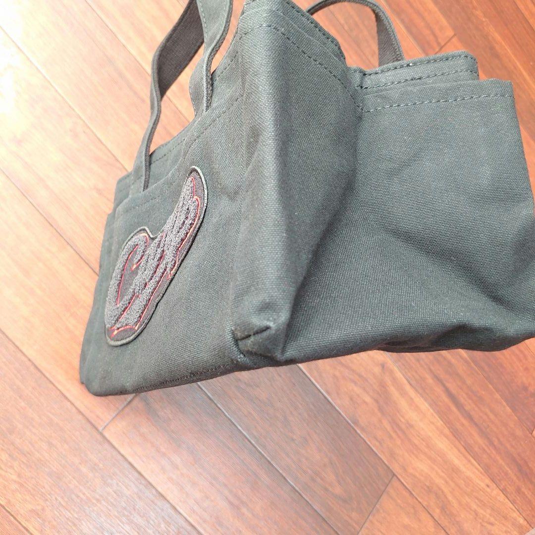 【未使用】広島東洋カープ　木の庄帆布　トートバッグ　ブラック