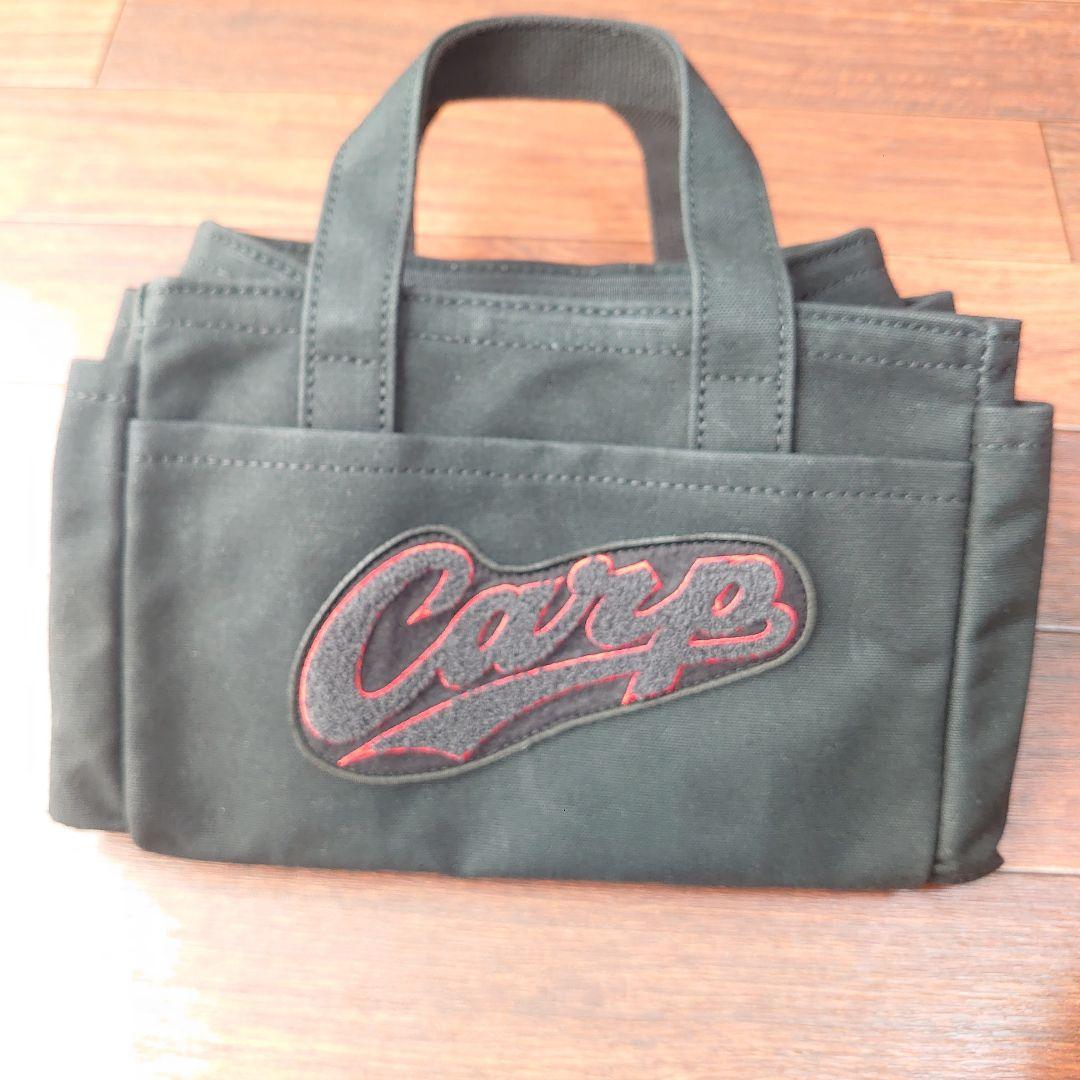 【未使用】広島東洋カープ　木の庄帆布　トートバッグ　ブラック