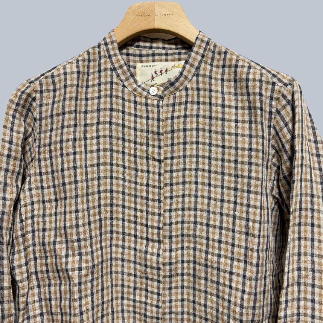 【R&D.M.Co-】 L G.C.C STAND COLLAR SHIRTS