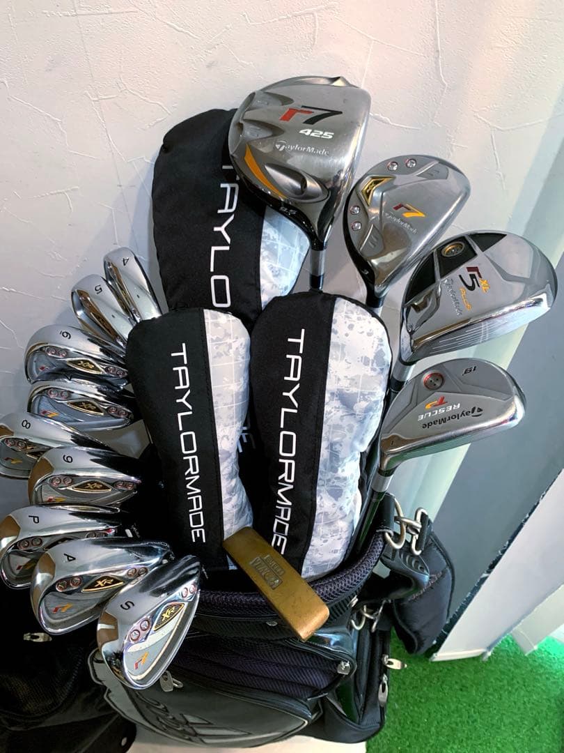 豪華　良品　テーラーメイド　ゴルフクラブ 本格フルセット　アディダス　優しい
