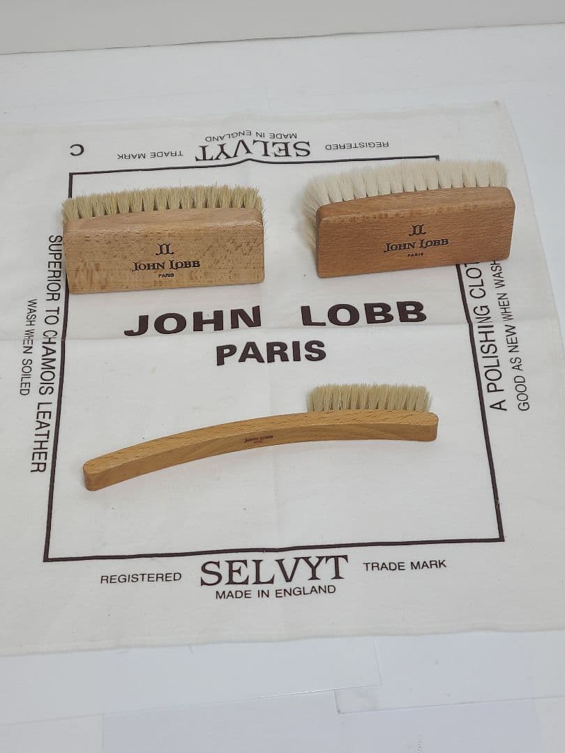 JOHN LOBB　シューケア　ブラシ　ケアマット