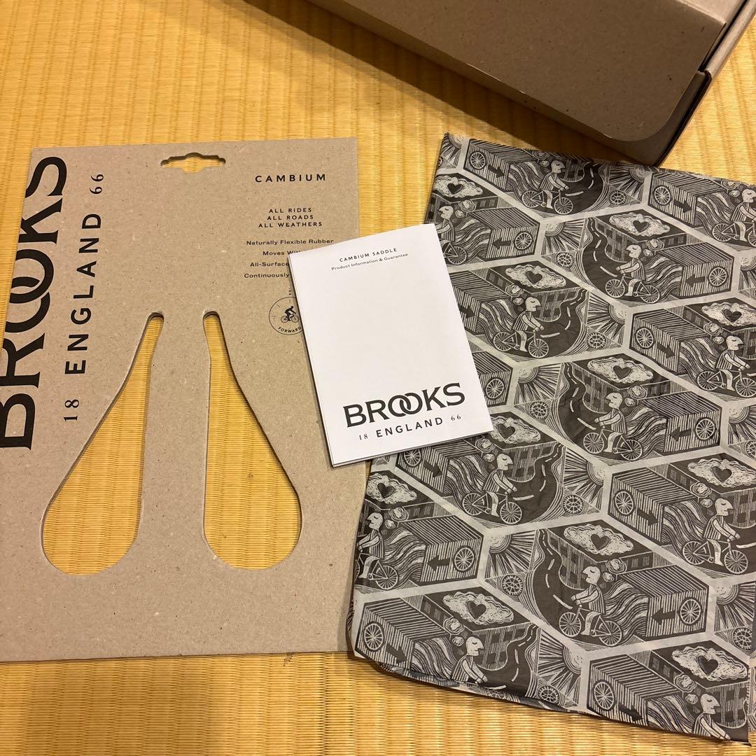 BROOKS CAMBIUMC15 サドル ブラック（ゴム）