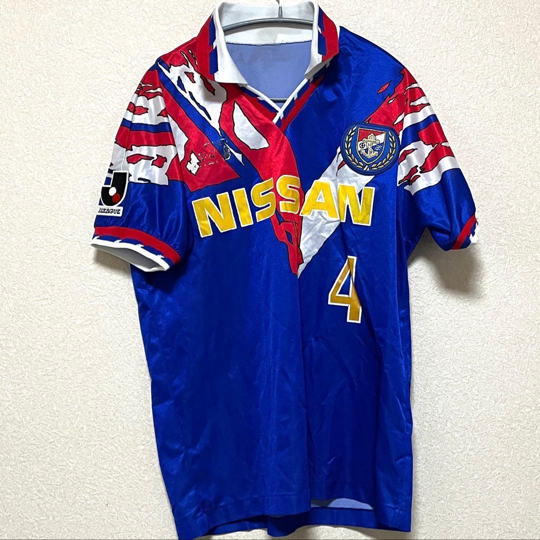 【Jリーグ初期】横浜マリノス 井原正巳 4番 ヴィンテージ 正規品