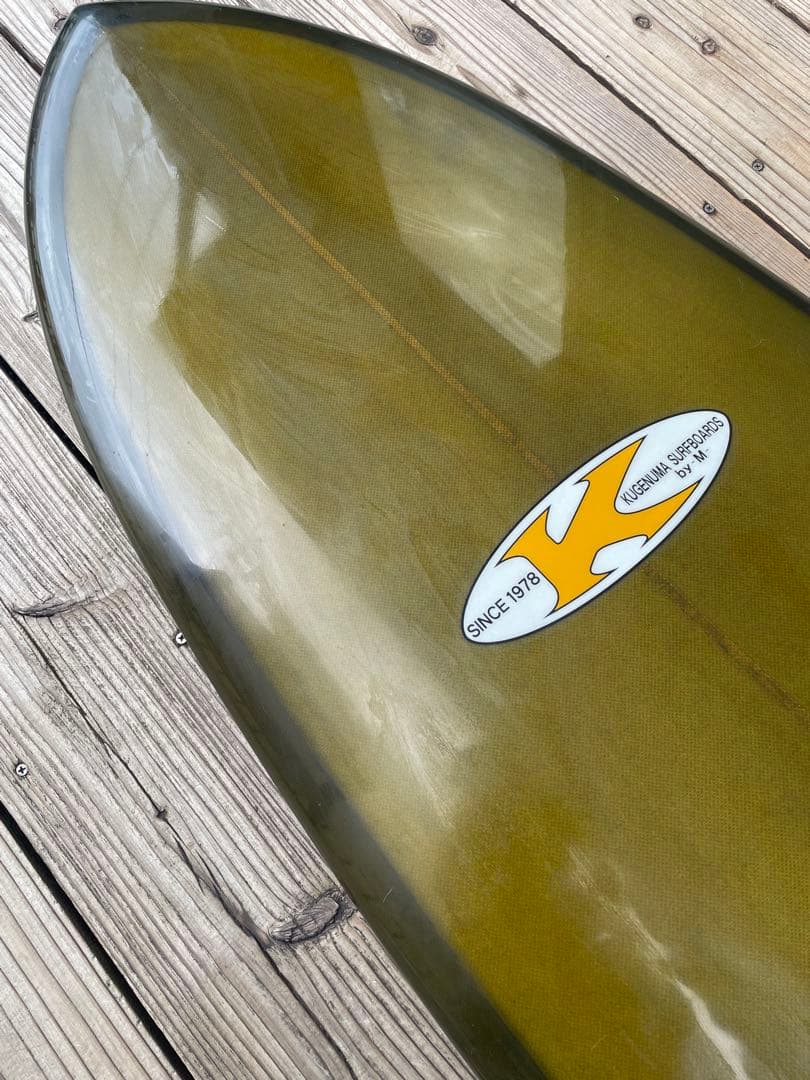 Kugenuma surfboards 6’4 フィッシュツイン ミッドレングス