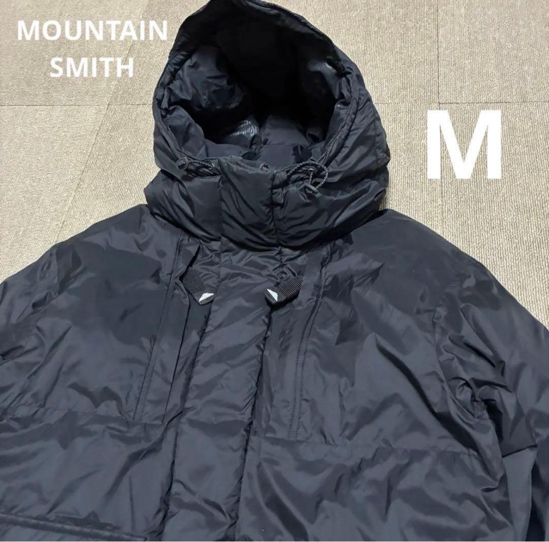 最終値下げ中 マウンテンスミス ダウンジャケット 黒 M ドローコード ダウン