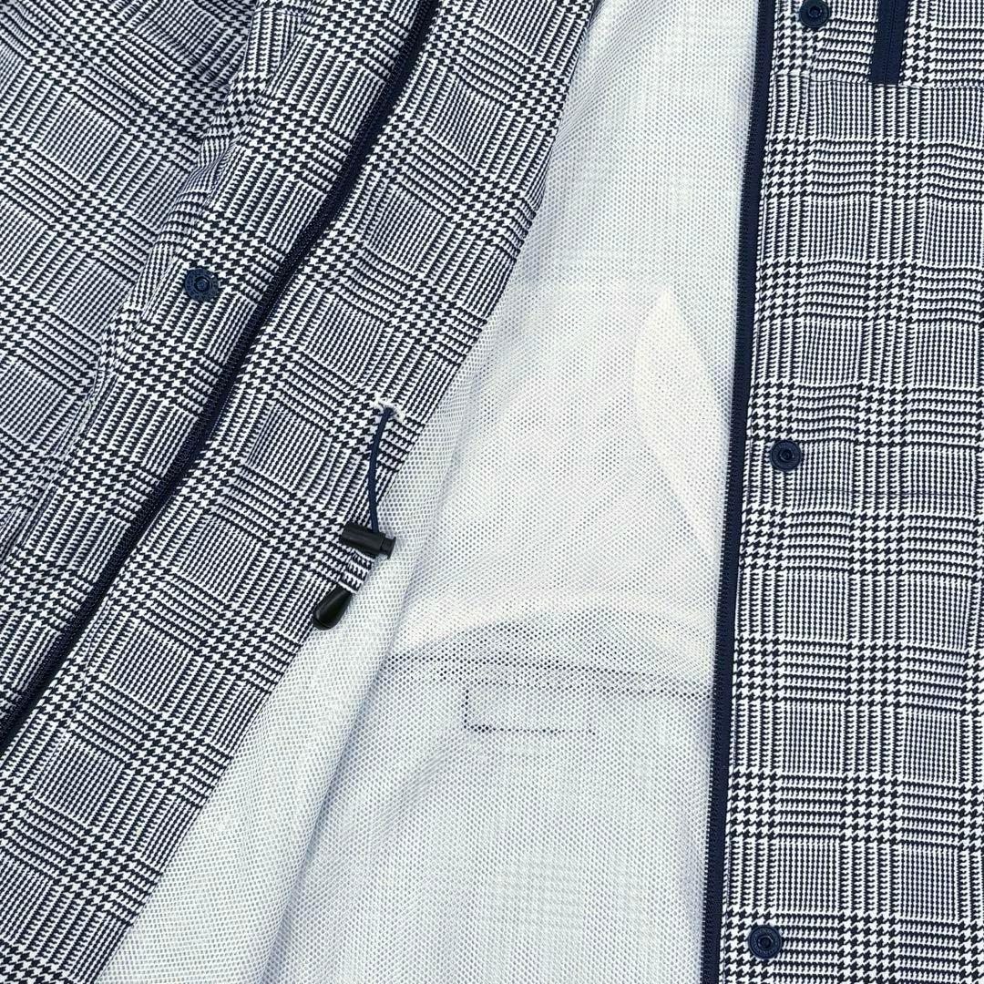 キャロウェイ レインウェア レインコート 千鳥柄 チェック柄 4way LL