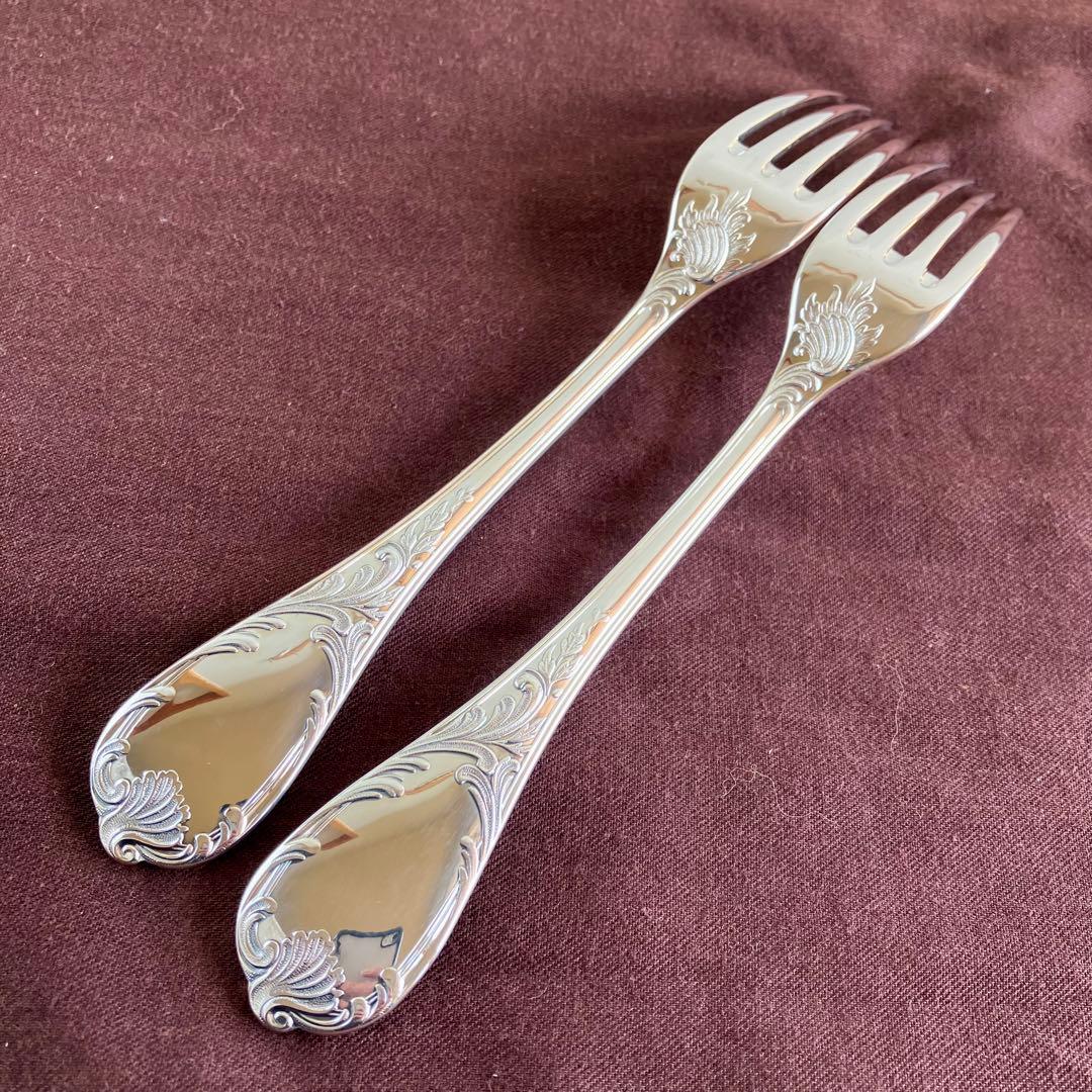 未使用 Christofle Marly フォーク 6本 マルリー クリストフル