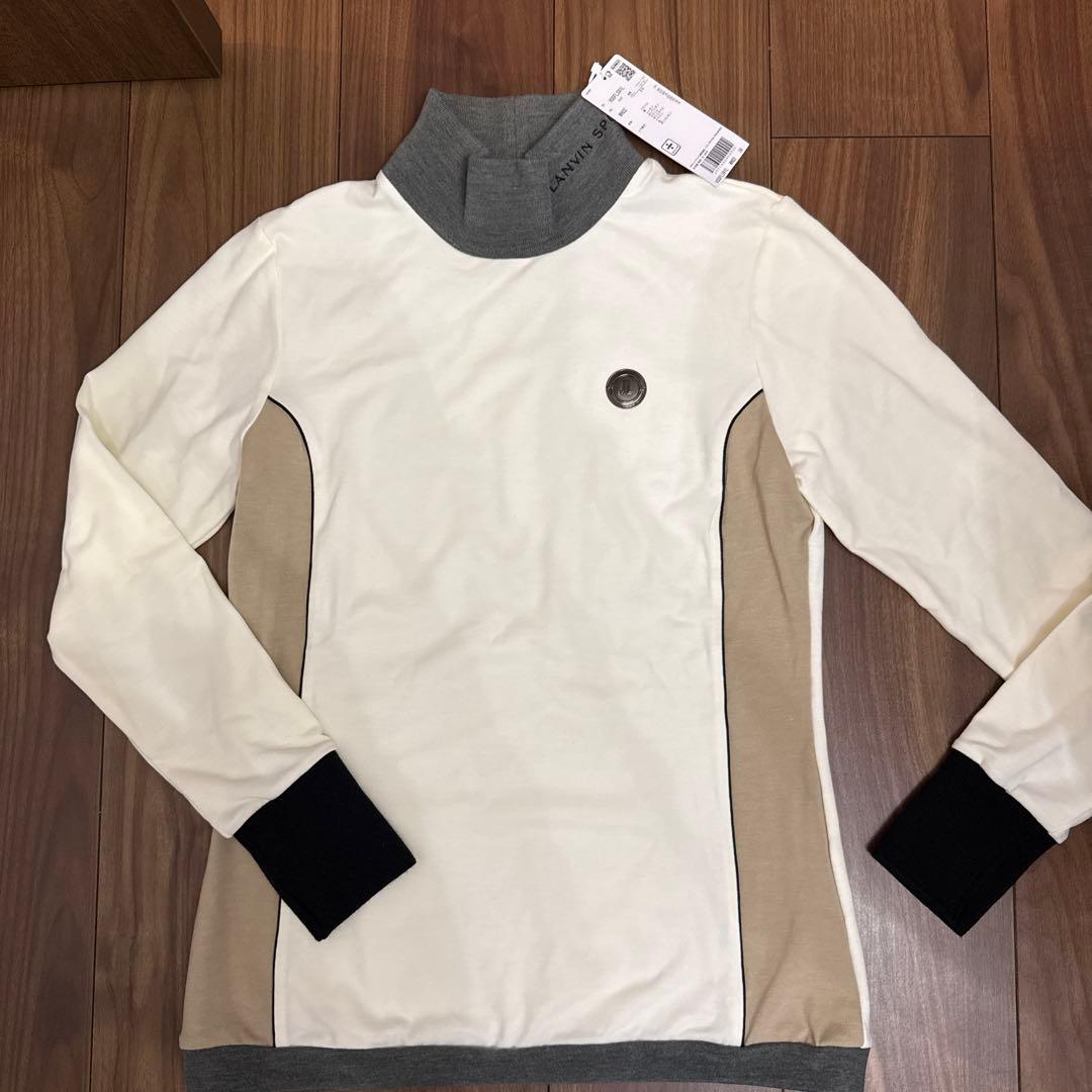 LANVIN レディースシャツ ホワイト/グレー 36