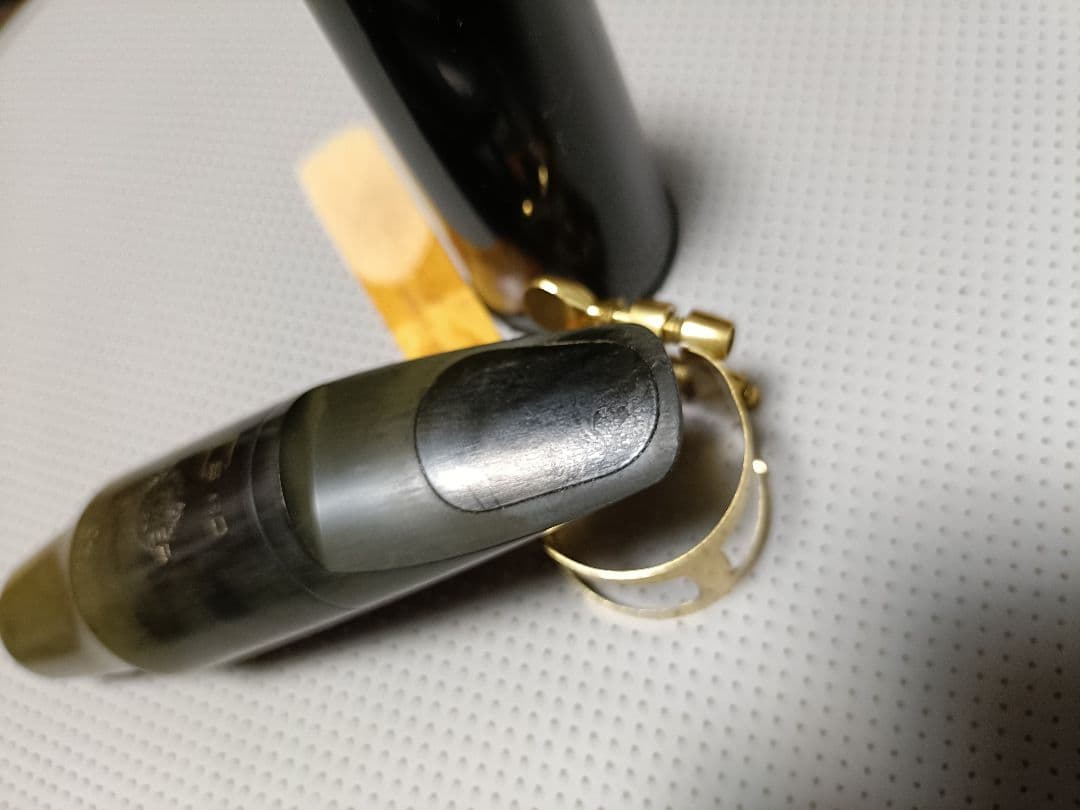 セルマーテナーサックスマウスピースS80C*リガチャー・キャップ・リード付き