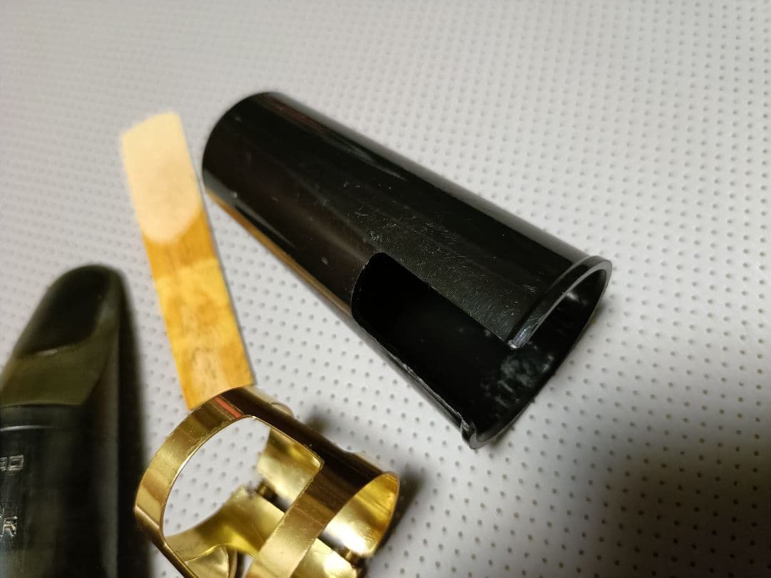 セルマーテナーサックスマウスピースS80C*リガチャー・キャップ・リード付き