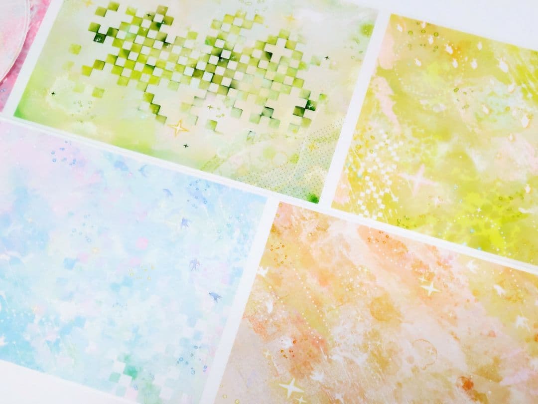 切売 1550★ 海外 マスキングテープ マステ PET 装飾 背景