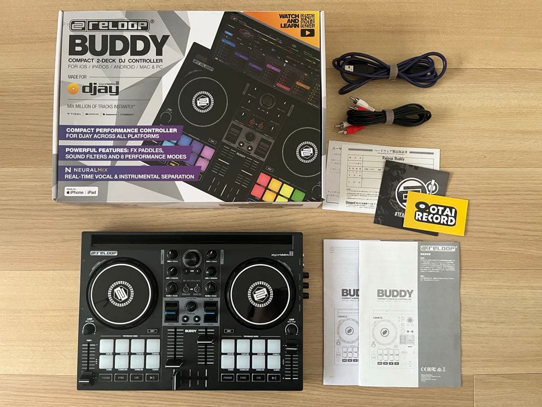 ④Reloop BUDDY DJコントローラー