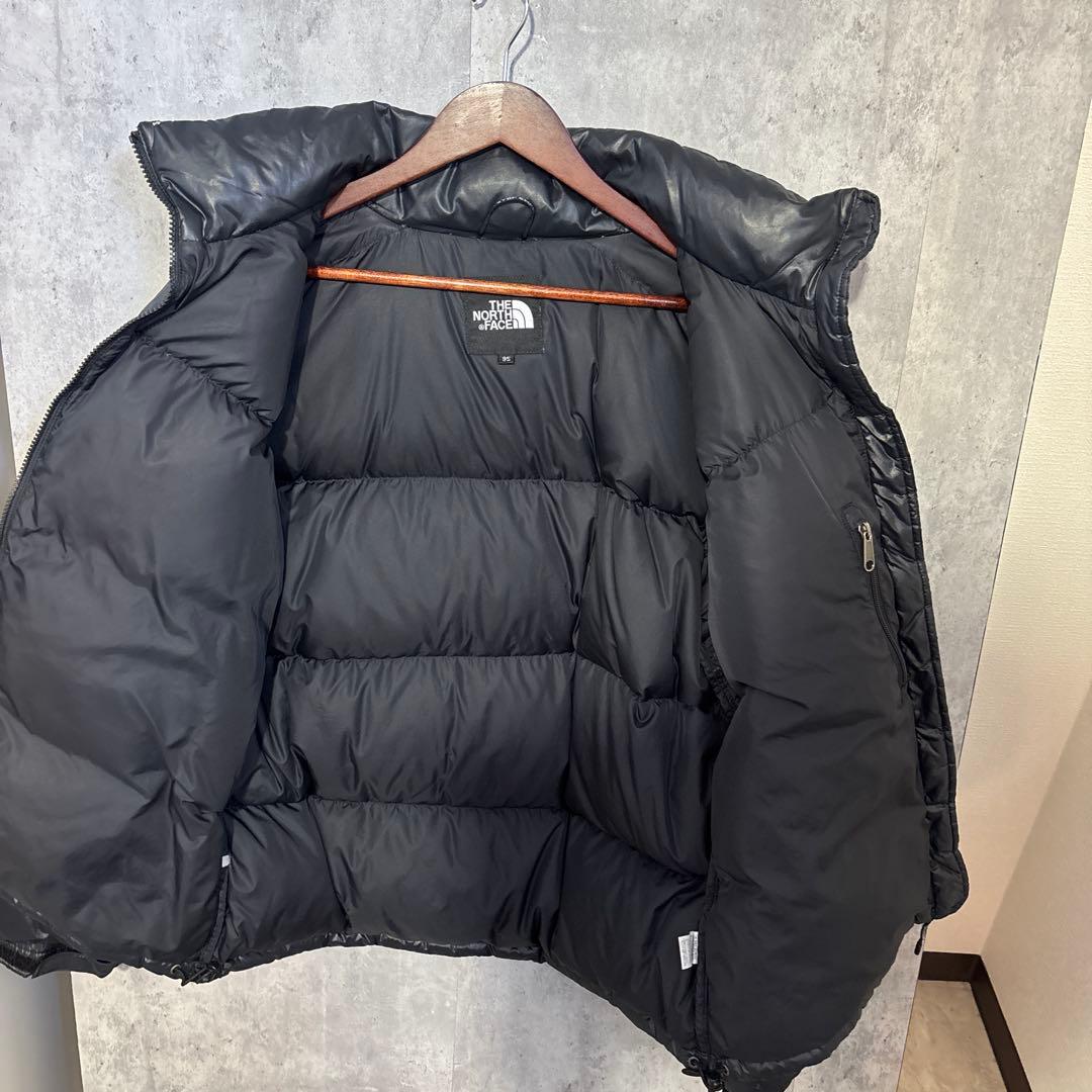 ノースフェイス　ヌプシ ダウンジャケット　黒　メンズM