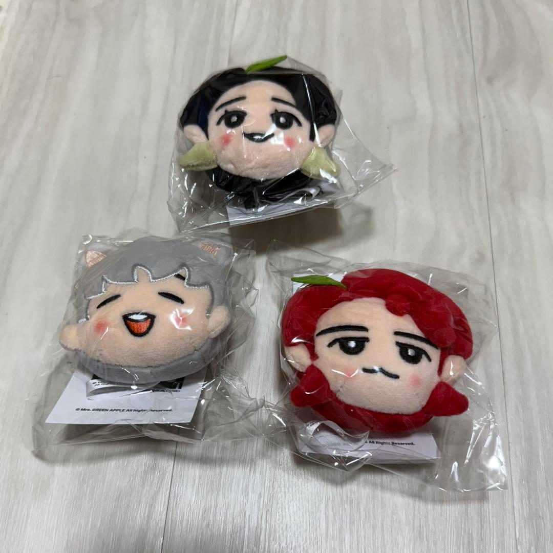 Mrs.GREEN APPLE MGA ソウルコン プラッシュ　キーリング
