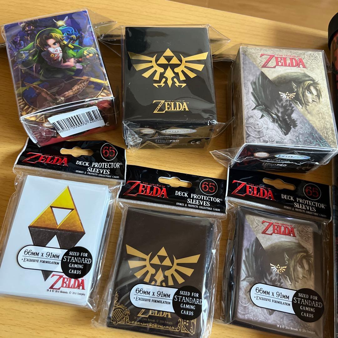 ウルトラプロ　ZELDA ゼルダ　スリーブ デッキボックス　プレイマット　セット