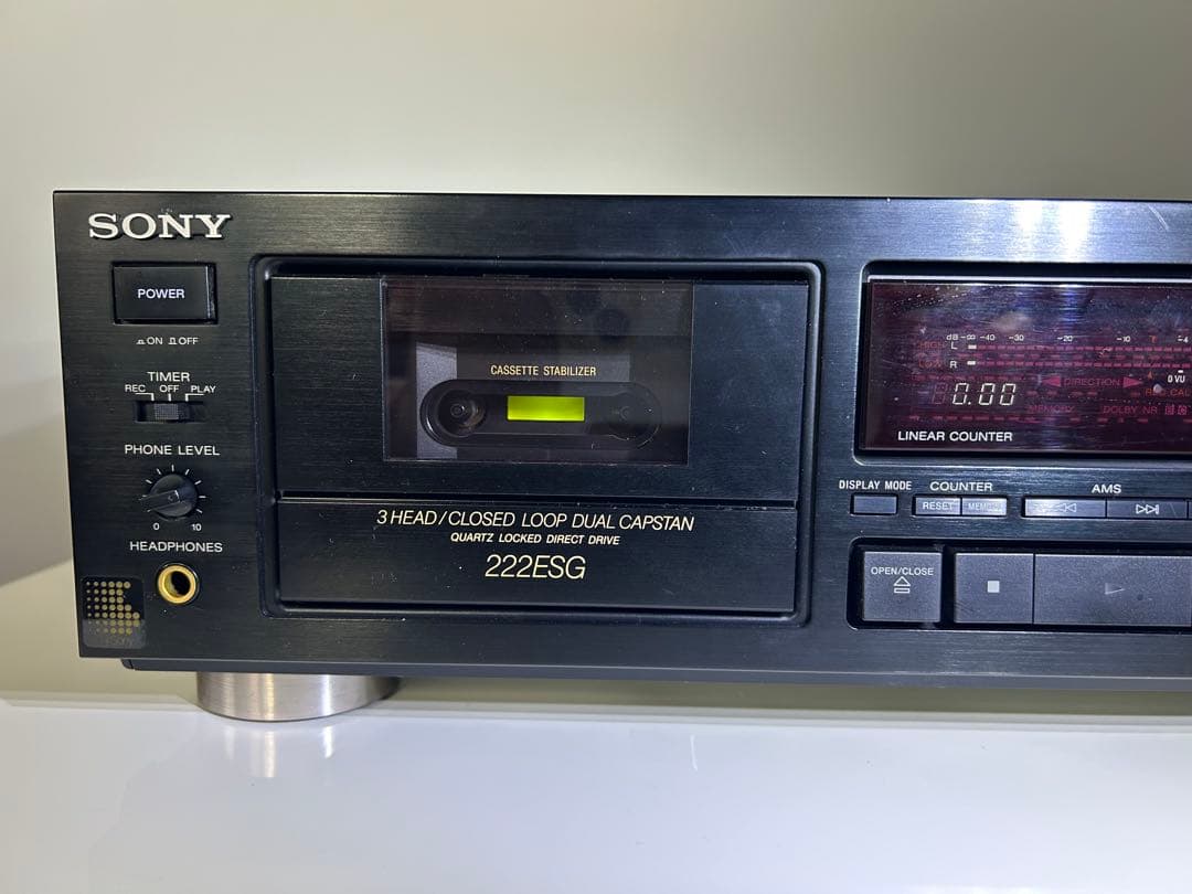 SONY TC-K222ESG カセットデッキ ＊ジャンク