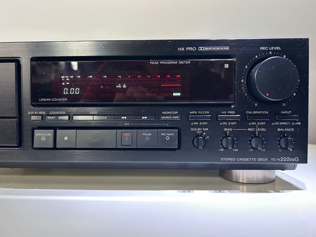 SONY TC-K222ESG カセットデッキ ＊ジャンク