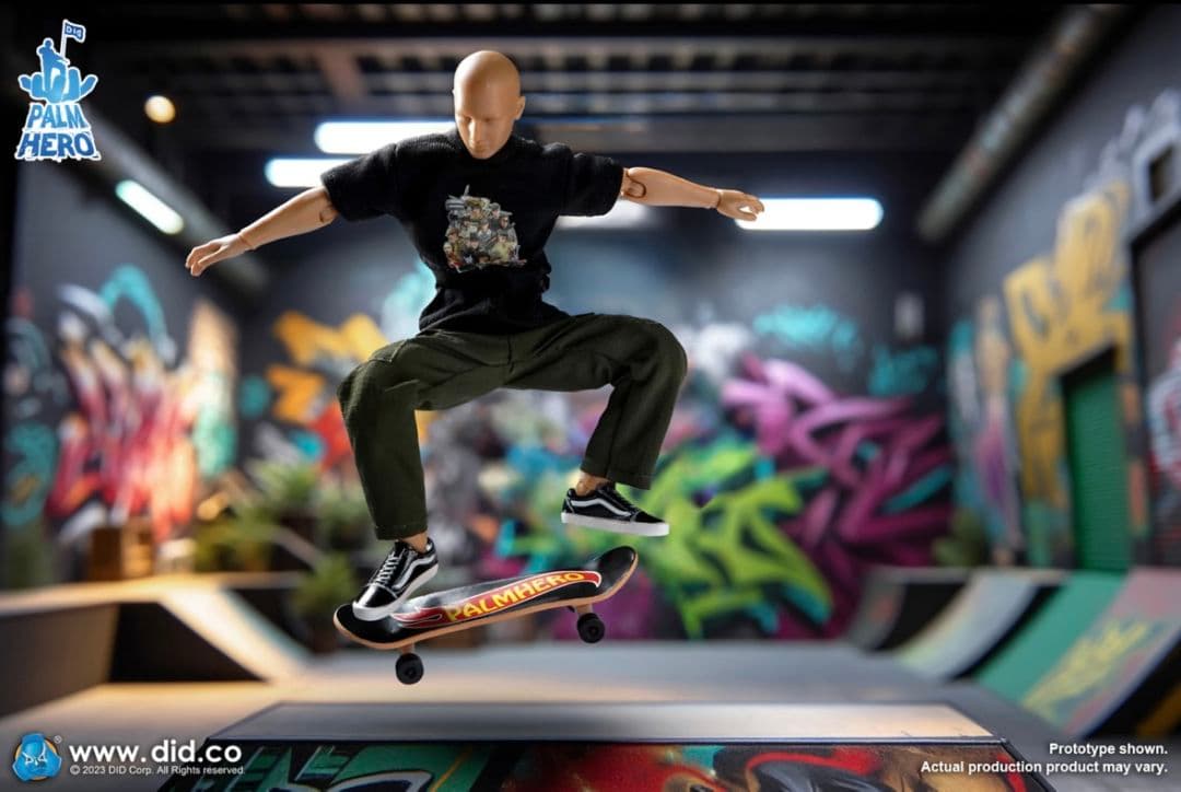 DID TOYS Palm Heroスケートボードの選手　スケートボーダー