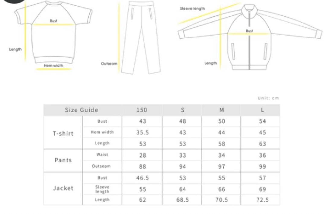 奈良美智　トラッキングジャケットセット　ブルーSサイズ台湾特別展グッズ　★新品