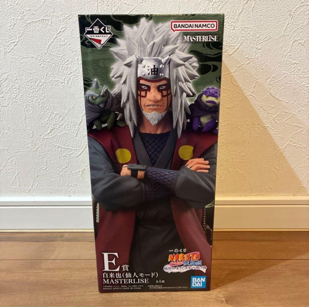 一番くじ　ナルト疾風伝　輪廻の嘆き平和の懸け橋 E賞　自来也　フィギュア