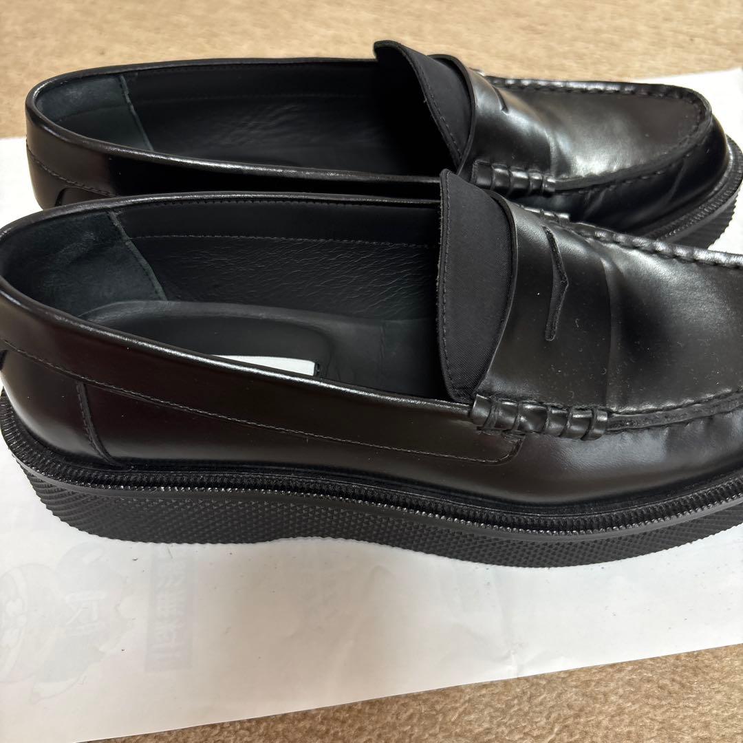 値下げ！　theory牛革ローファー　美品　箱、巾着あり