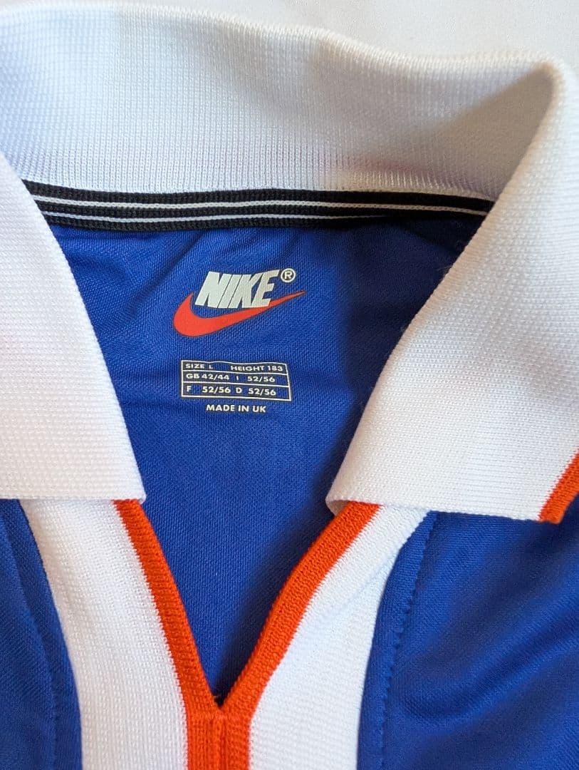 【新品タグ付き】オランダ代表/ベルカンプ/A/98年W杯モデル