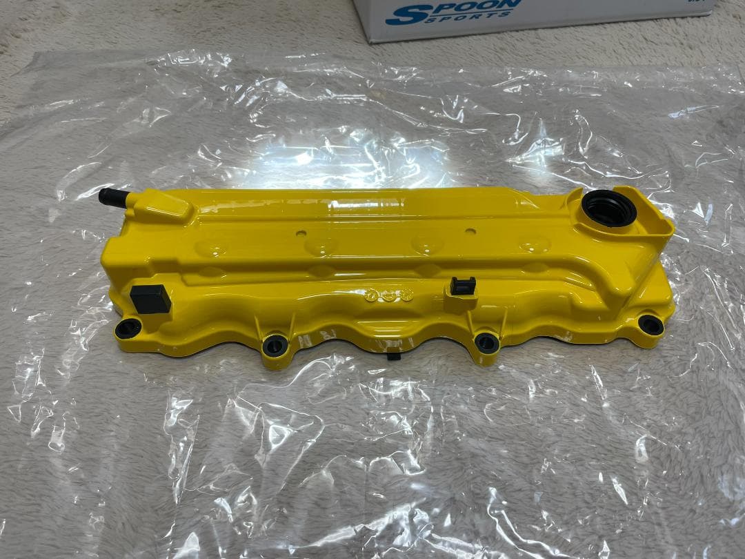 Spoon Sports イエロー・ヘッド・カバー