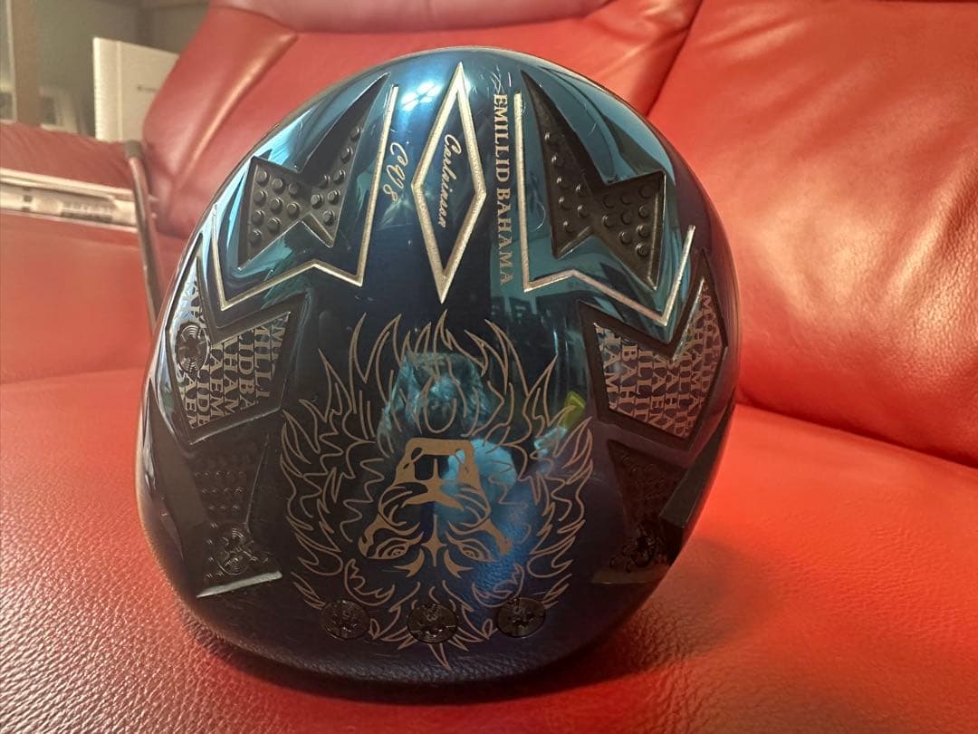 【超レア・限定20個】　エミリッドバハマ　CV8 ブルー（ライオン透かしあり）