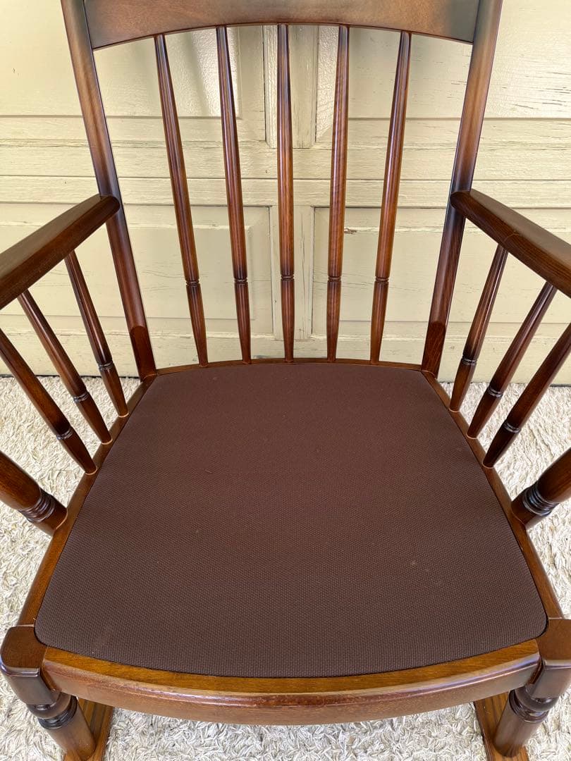 カリモク家具 コロニアル WC47ソファ 肘掛椅子 平織布張②