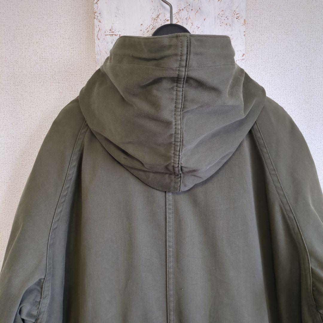 古着　フランス軍　M-64 実物　フィールドパーカー　モッズコート　ライナー付き