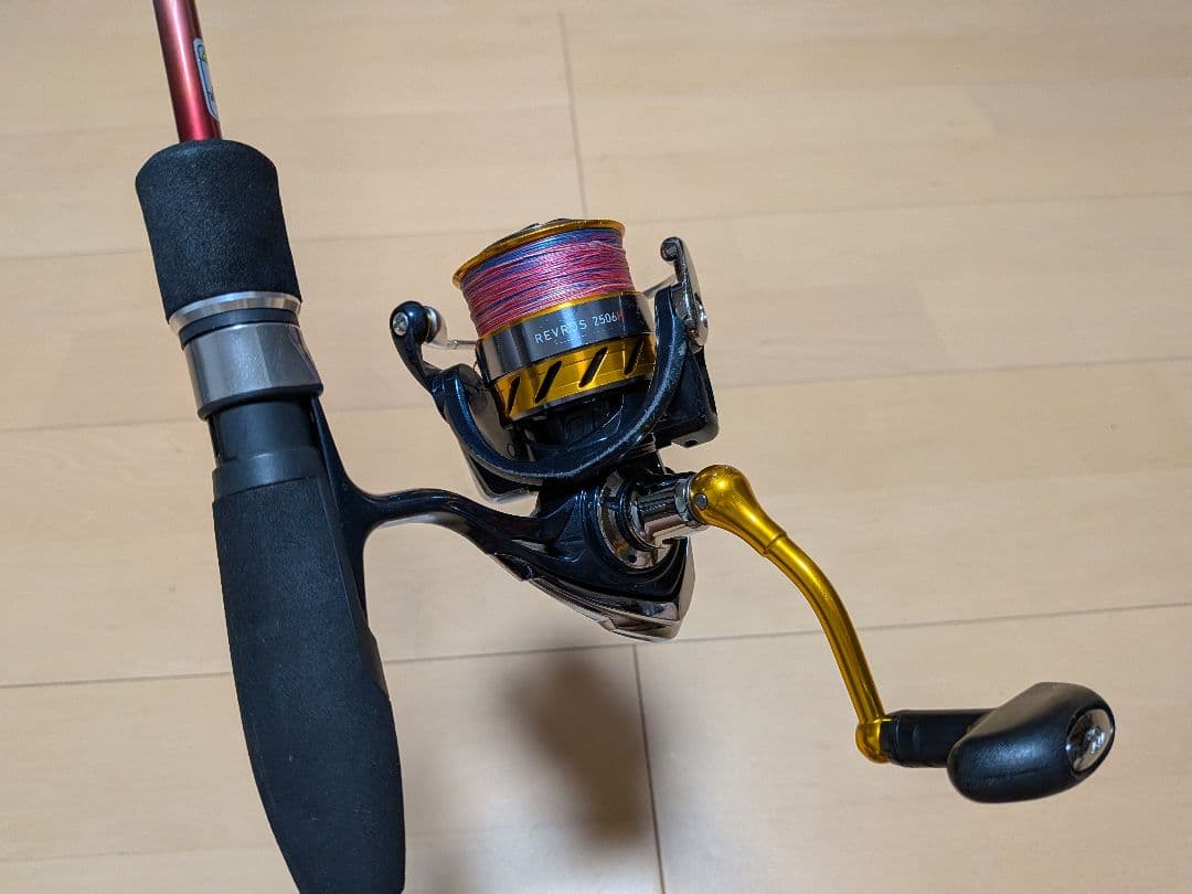 メバリング　アジング　ロッド　リール　ダイワ　レブロス　本体　セット