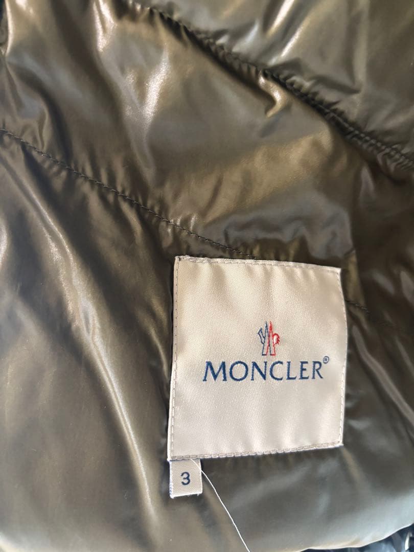 値下げ MONCLER ダウン　k2 ブラック 希少サイズ3