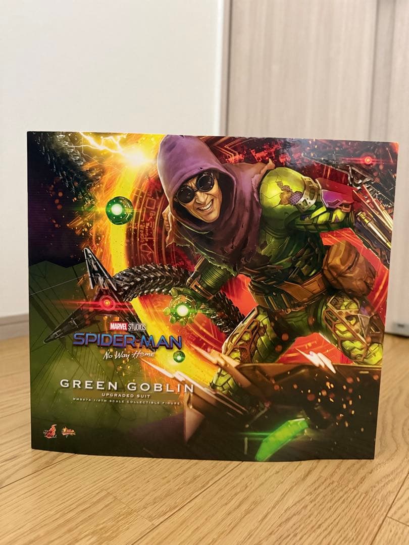 【美品】ホットトイズ　グリーンゴブリン アップグレードスーツ