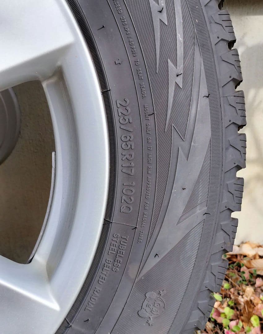 225/65r17 OBSERVE GSi-6 2022年 タイヤホイールセット