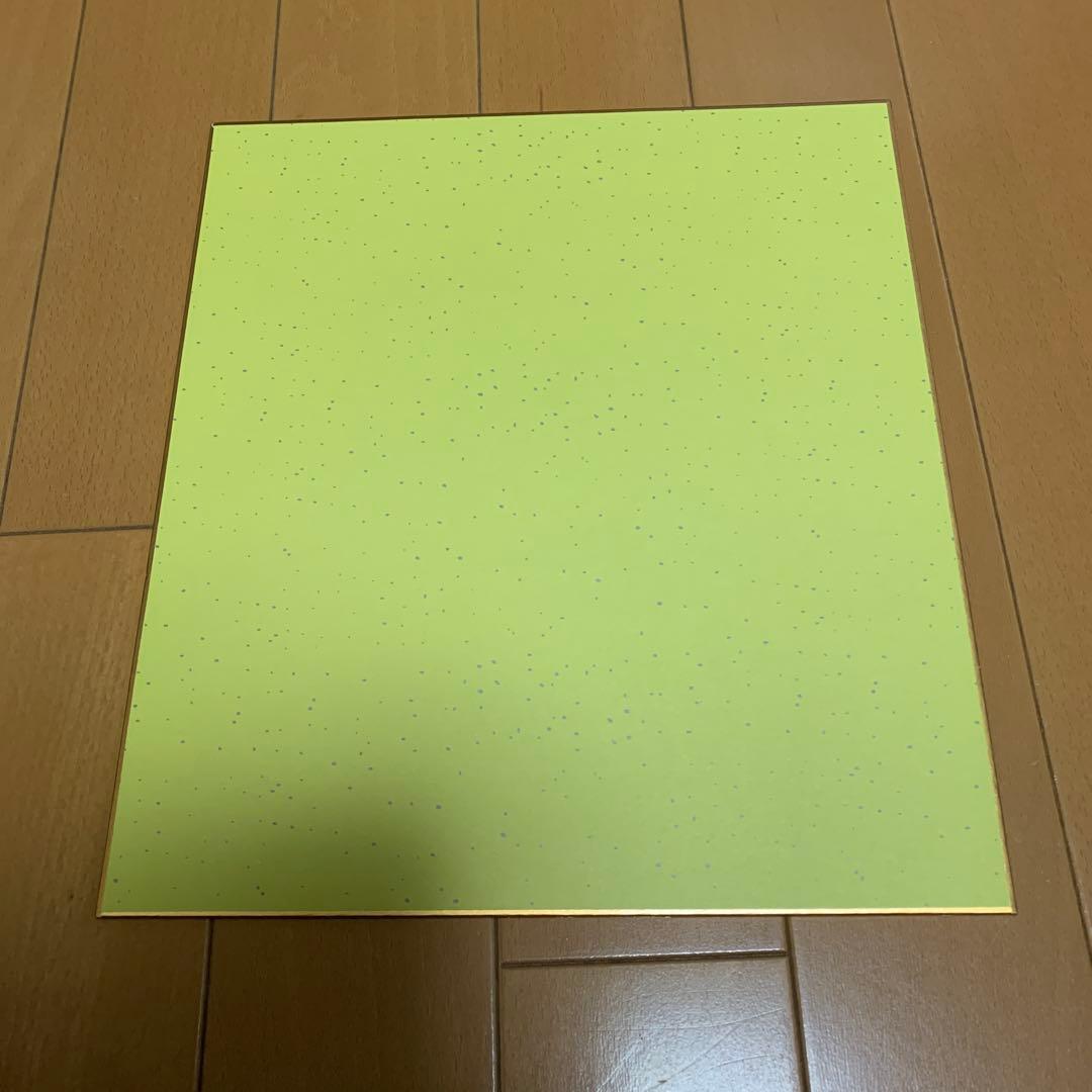 浜田省吾　サイン色紙　　写真付き