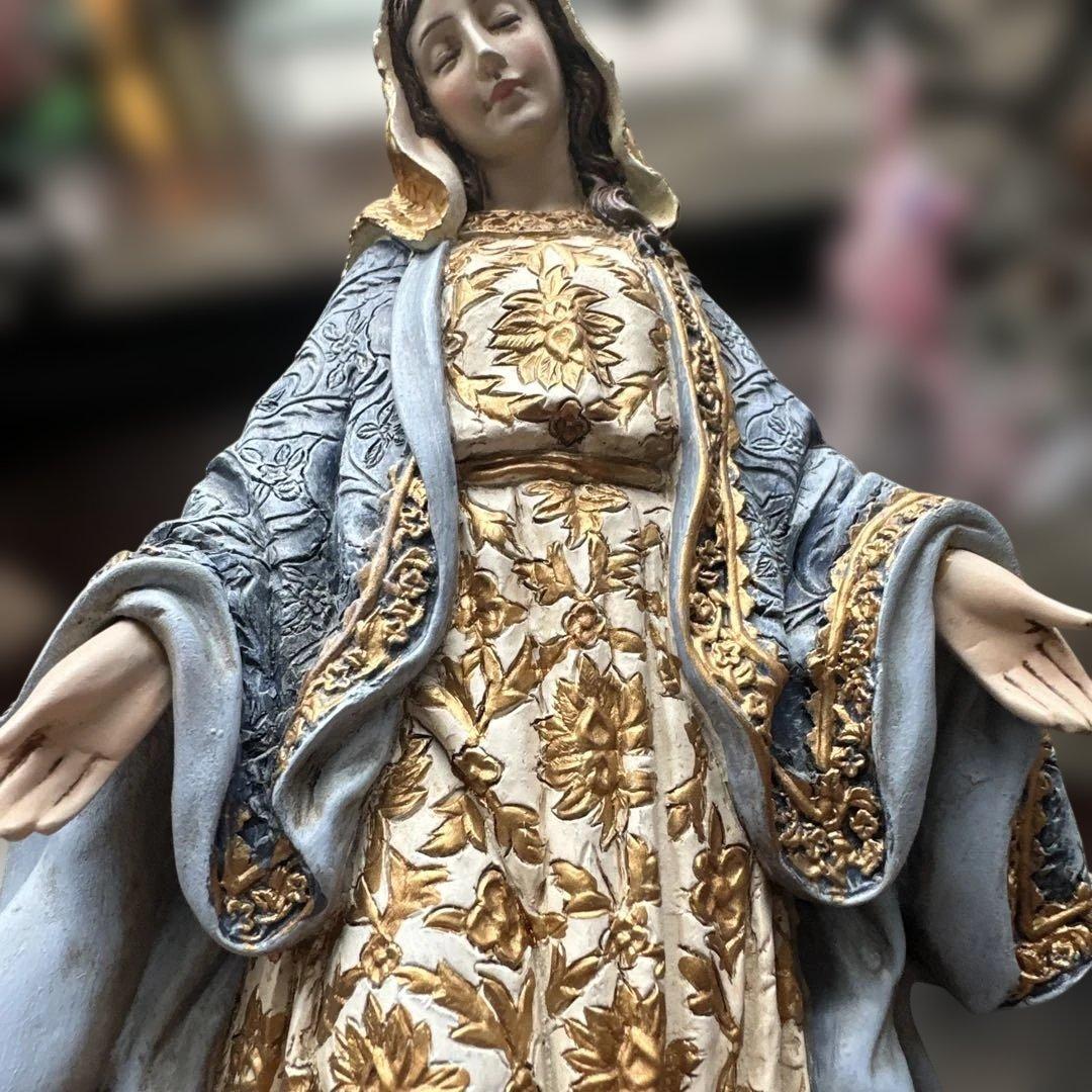 瞬間的お値下げ❣️聖母マリア像 樹脂製