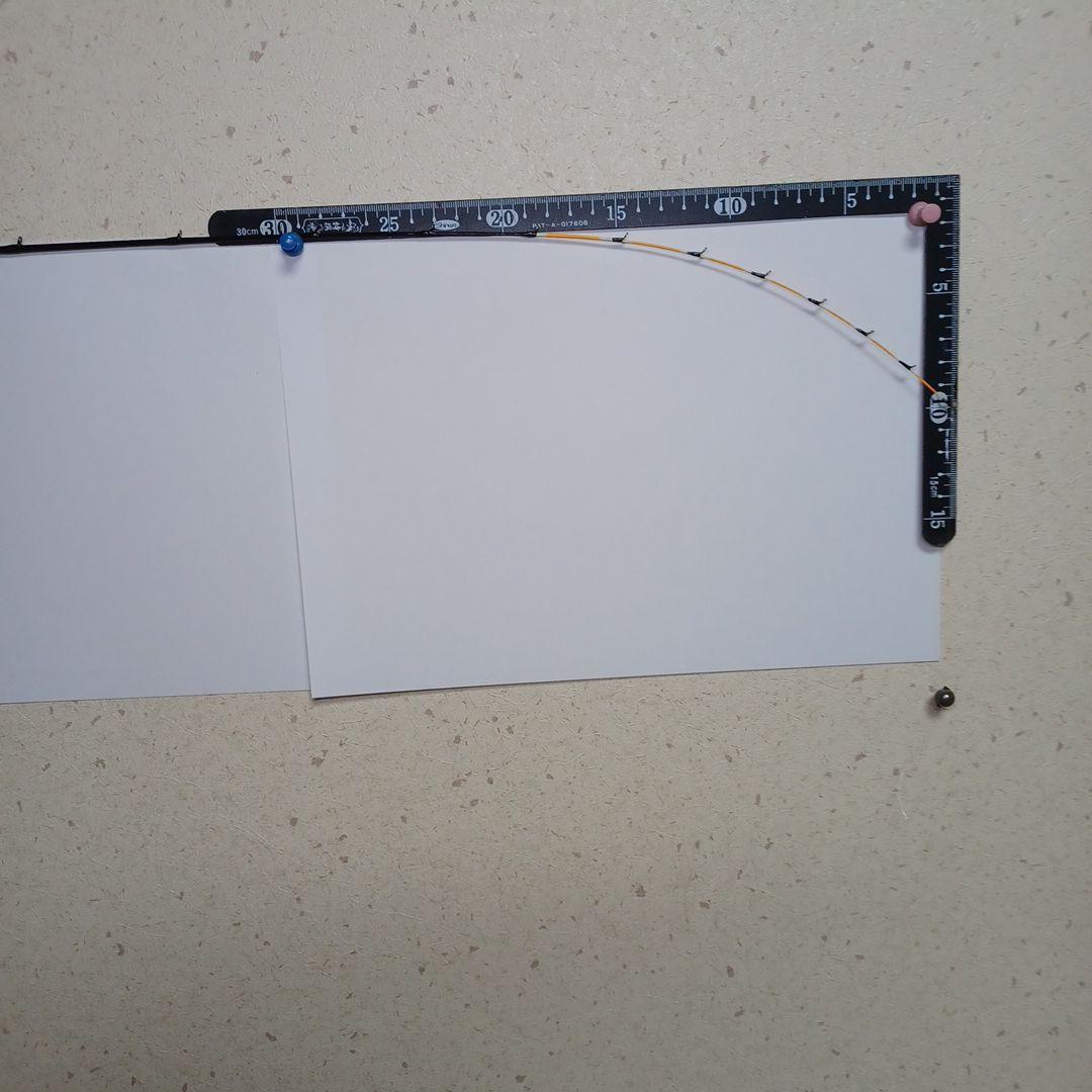 自作筏ちぬ竿　1.54m