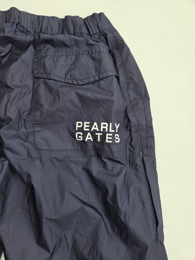 PEARLY GATES レインウェア セット ダークブルー