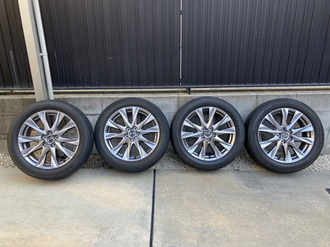 マツダCX-8純正 タイヤ付きホイール 4本セット